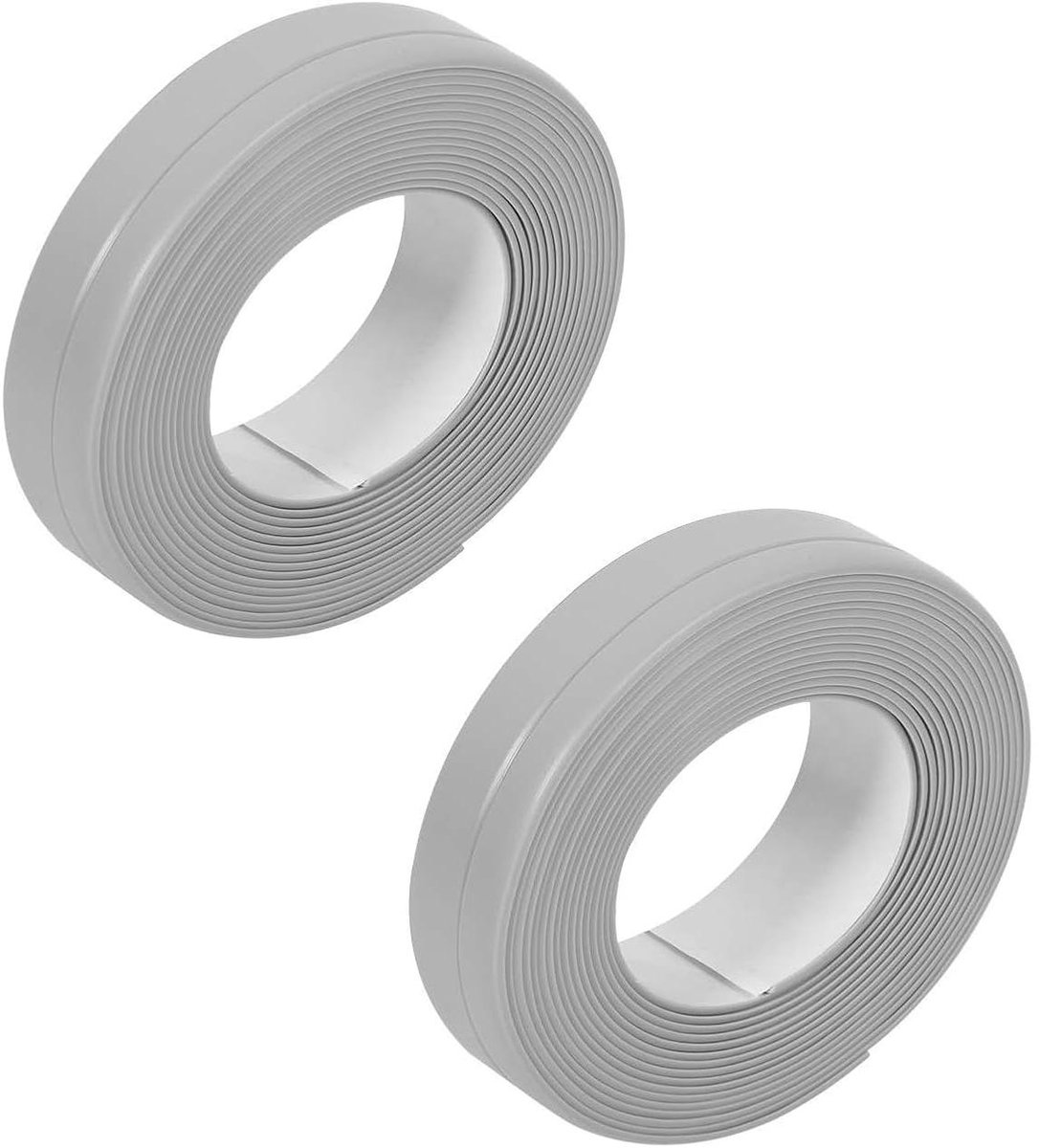 Allecto Plus - Afdichtingstape 2 stuks - Waterdicht - Zelfklevend - Badkamer & Keukentoilet - Wit - Wandplafond Badkuip - Afdichting