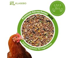 25 kg Premium Korrelsvoer PLUS Gevogeltevoer voor Kippen, Ganzen, Eenden