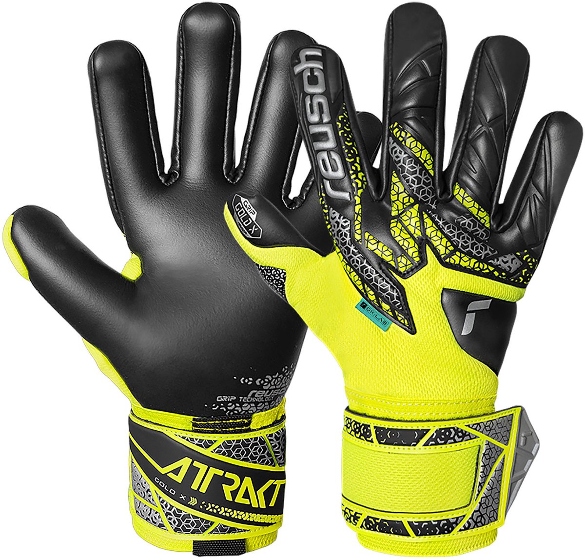 Reusch Attrakt Gold X Nc Keepershandschoenen Geel 8 1/2