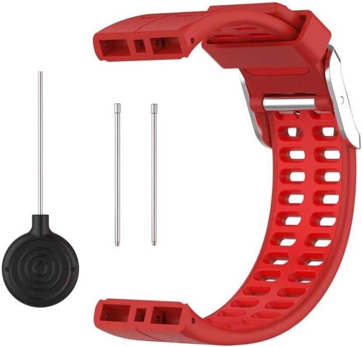 Inovra Plus - Sportieve vervangende siliconen horlogeband voor Polar V800 horloge - Polsband voor smartwatch - Accessoires - Comfortabel en duurzaam