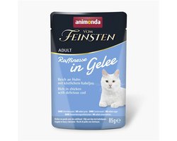 Animonda Cat- vom Feinsten in Gelee 24x85g | Huhn & Kabeljau