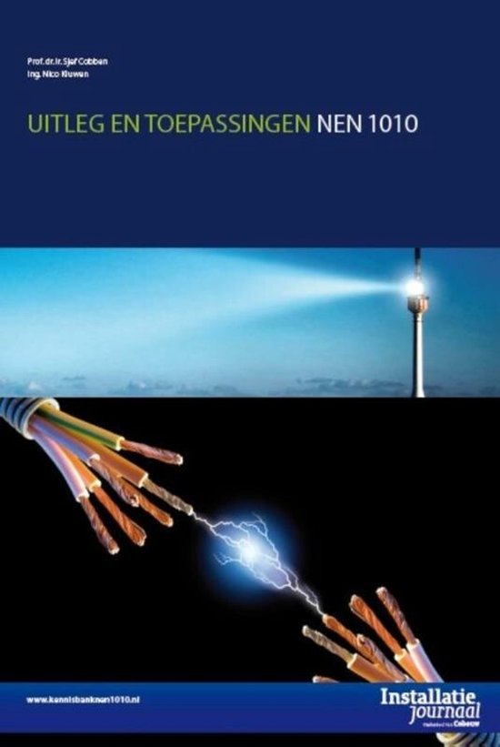 Uitleg en toepassingen NEN 1010 - cover