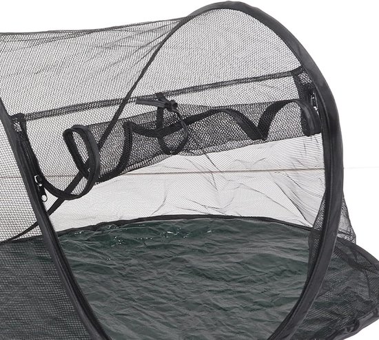 Outdoor huisdieren tent - Opvouwbaar en draagbaar - Kat hond speeltent - Mesh tent - Buiten en binnen huisdieren verblijf - Kat tent - Honden tent - Kattenren - Oefenkennel tent van Merkloos — afbeelding 2
