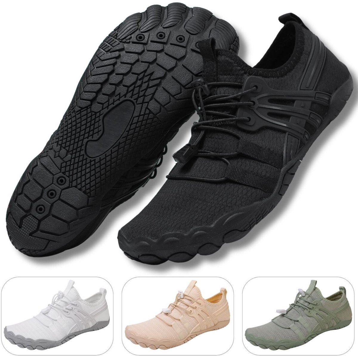 DOTALES - BalanceStep barefoot schoenen Zwart 41