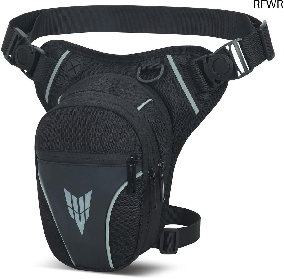 RFWR® Multifunctionele Waterdichte Heuptas voor Heren en Dames - Perfect voor Hardlopen, Fietsen, Motorrijden, Sport en Kamperen