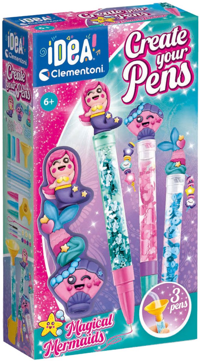 Clementoni - Idea - Markeerstiften - Highlighter Lab - Magische Zeemeerminnen - vanaf 6 jaar — afbeelding 6