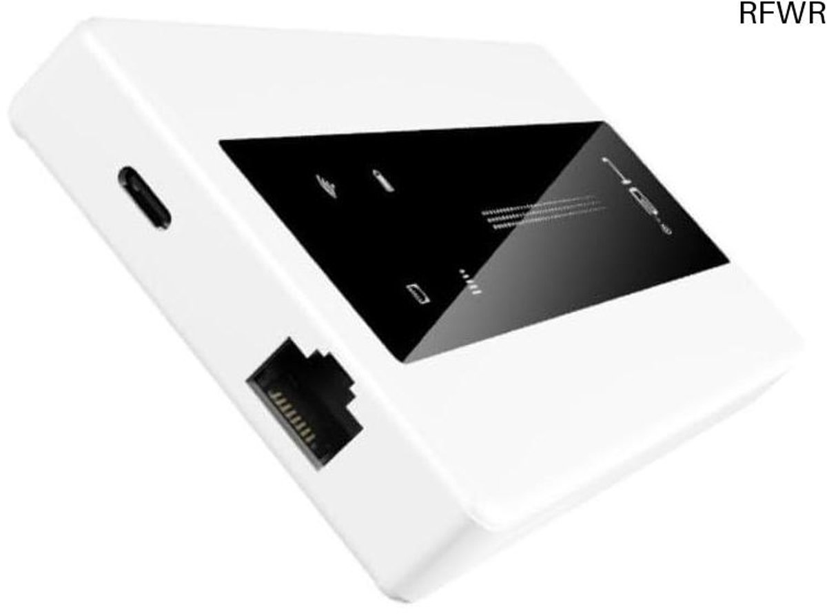 RFWR® Draagbare 4G SIM-Kaart WiFi Router met Grote 10000 mAh Batterij voor Reizen