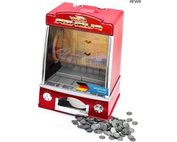 RFWR® Munten Pusher Gokken Machine met Casino Geluiden en Lichteffecten