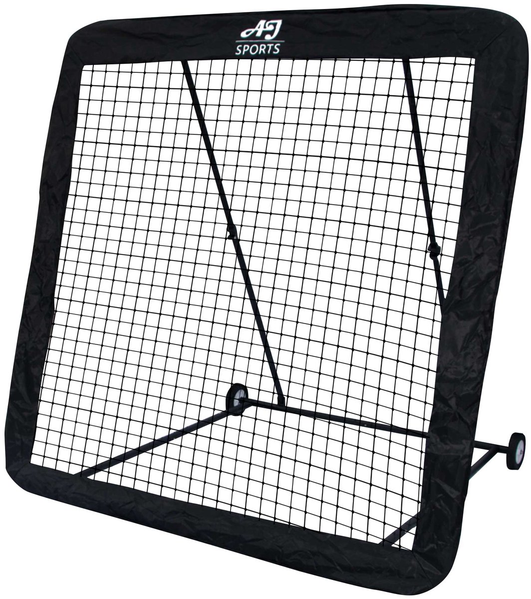 AJ-Sports Voetbal Rebounder 170x170cm - Tchouck - Rebounder Voetbal - Verstelbaar - Inclusief 4 grondhaken - Bouncer - Voetbaldoel - Voetbal trainingsmateriaal