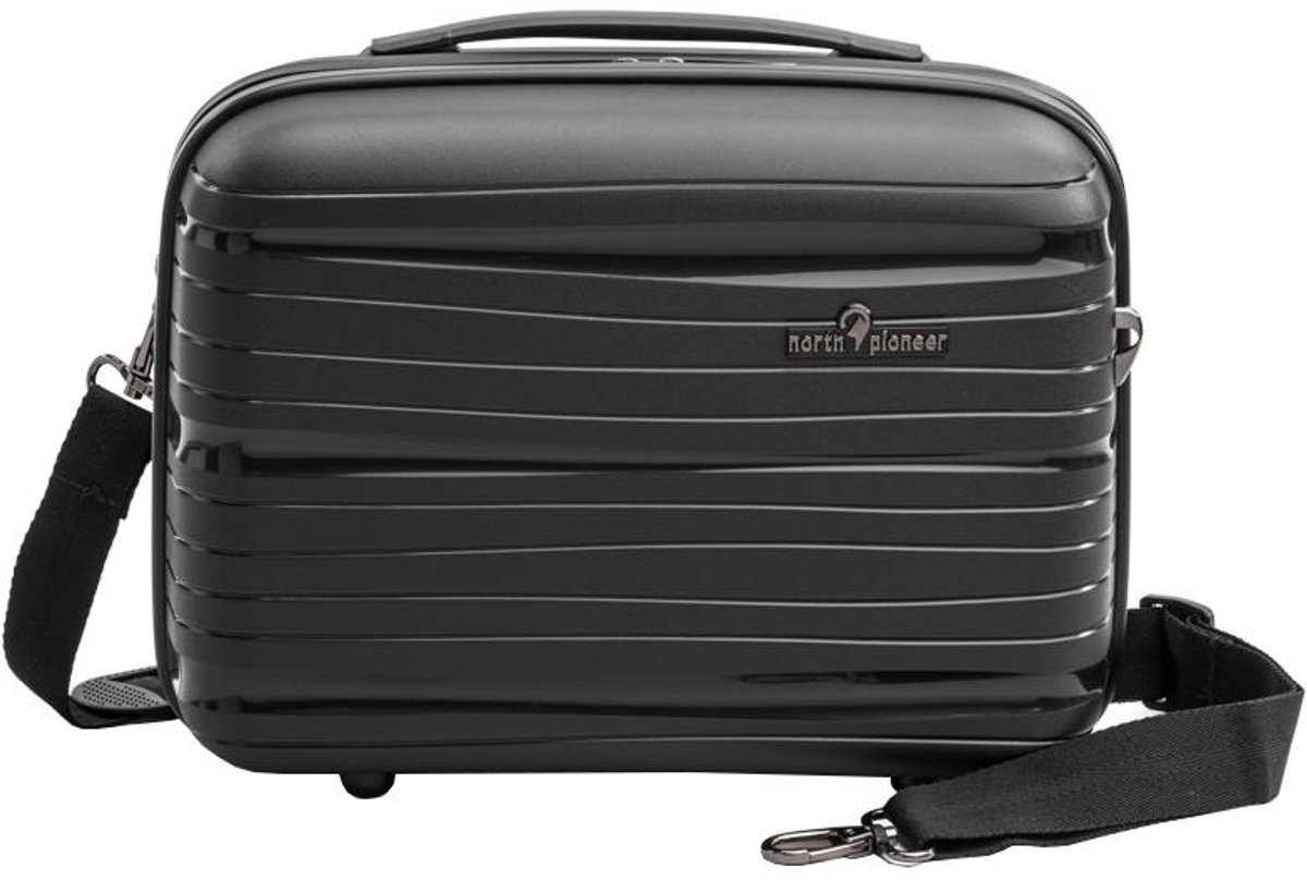 North Pioneer OSL Beautycase Dames - Handbagage - Zwart