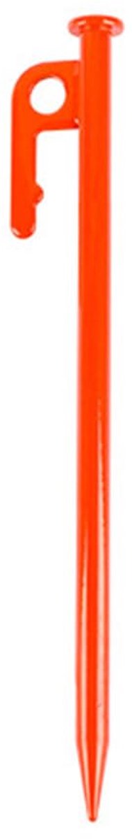 10 inch Multiuse Heavy Duty stalen tent pinnen Tarp Camping pinnen voor buiten kamperen luifel en tarp met 4 touwen 10FT lengte, 4st