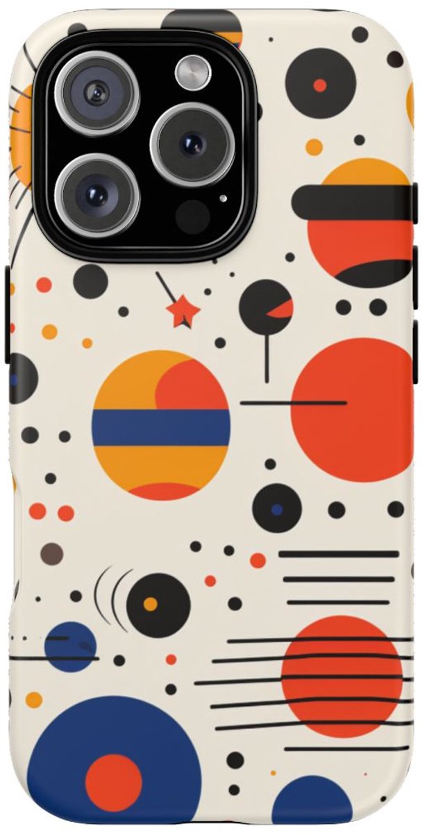 Abstract Hemels Patroon – Telefoonhoesje Geschikt voor iPhone 16 Pro