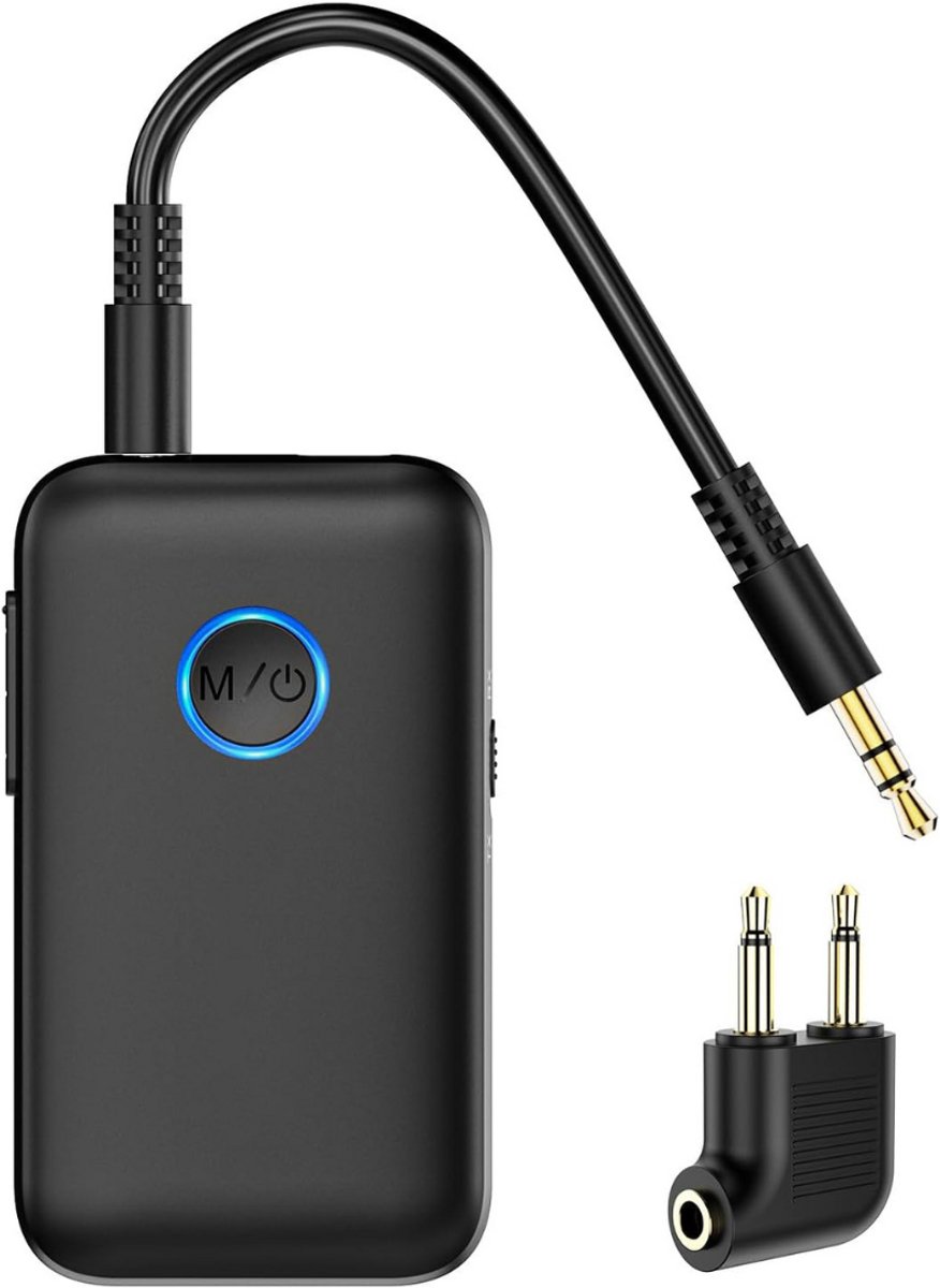 DailySupplies® Bluetooth Transmitter - Bluetooth Receiver - Adapter - Zwart