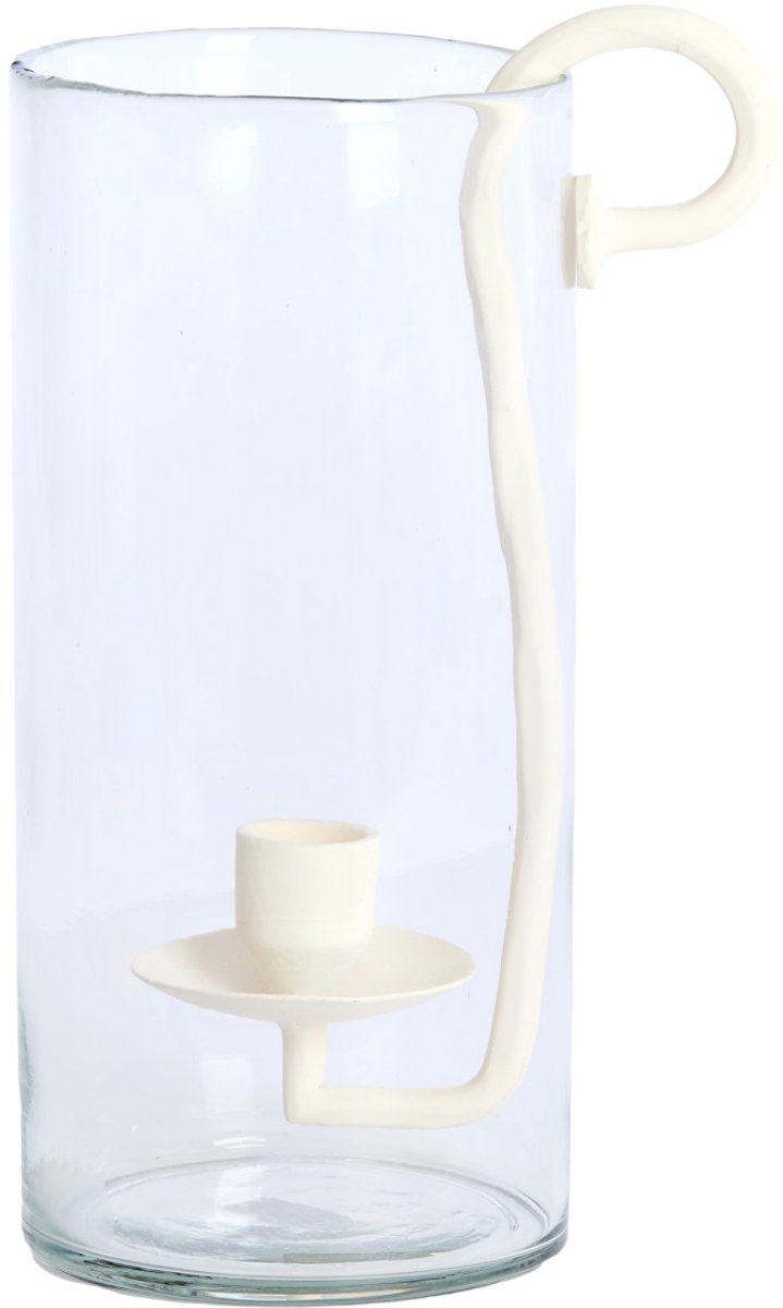 Light & Living Windlicht DOLEGA - 17.5x13x28.5cm - Helder
