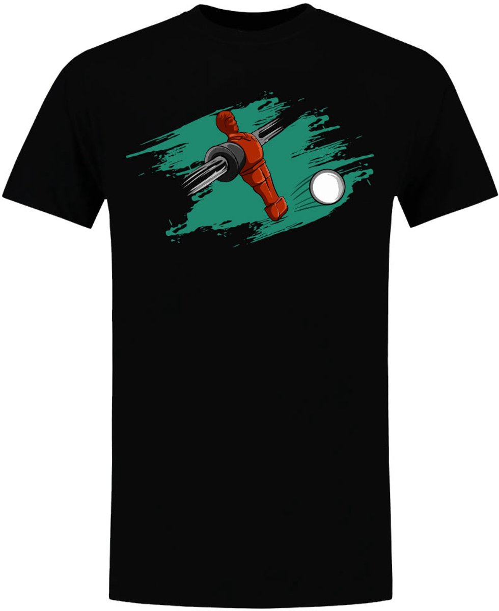 Tafelvoetbal Heren T-shirt - sport - cafe - spel - game - shirt