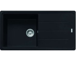 Franke Basis - Fragraniet spoelbak BFG 611, 97x50 cm, mat zwart 114.0661.511