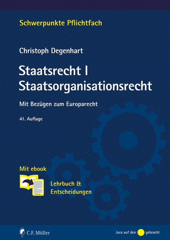 Staatsrecht I. Staatsorganisationsrecht - cover