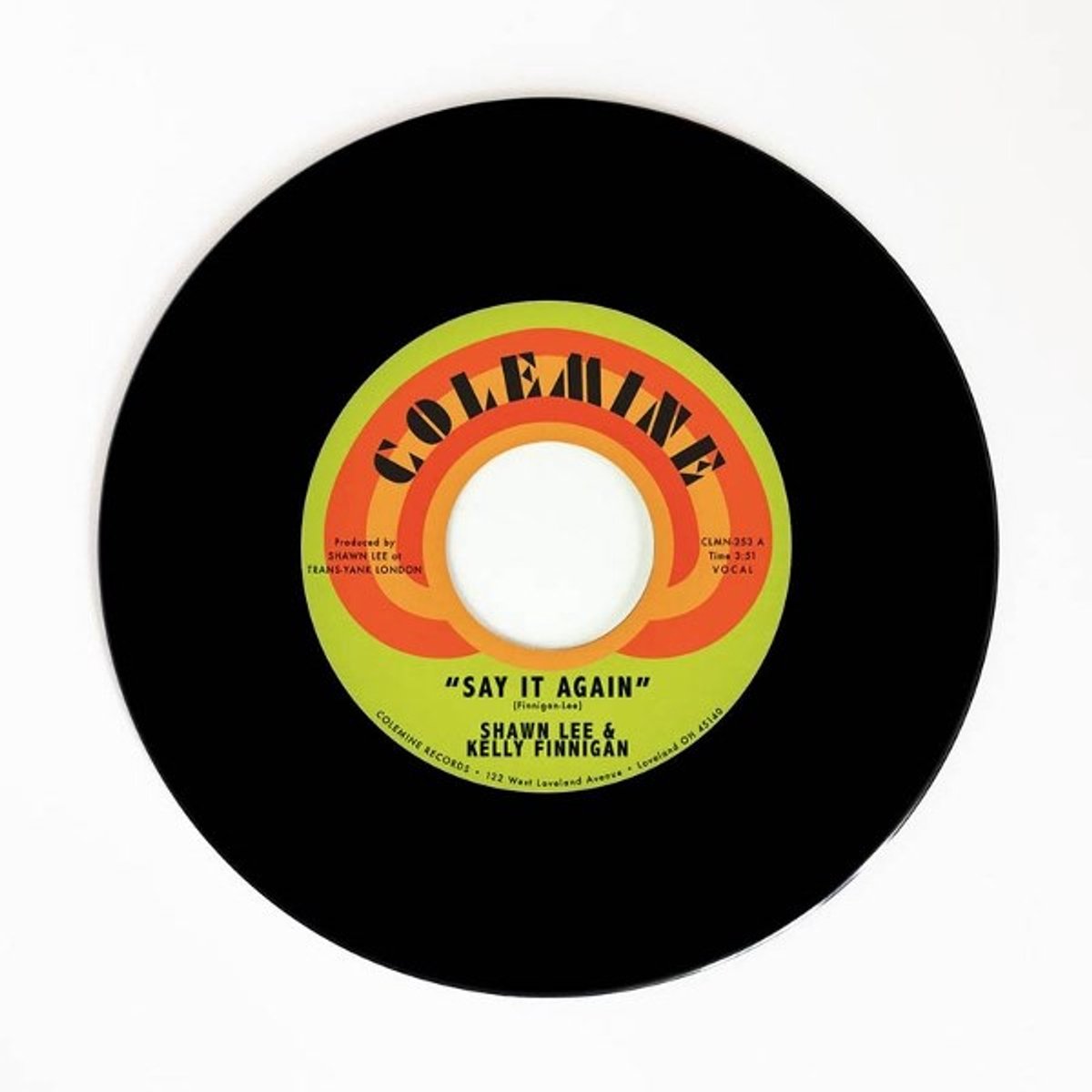 Shawn Lee & Kelly Finnigan - Say It Again (7" Single)