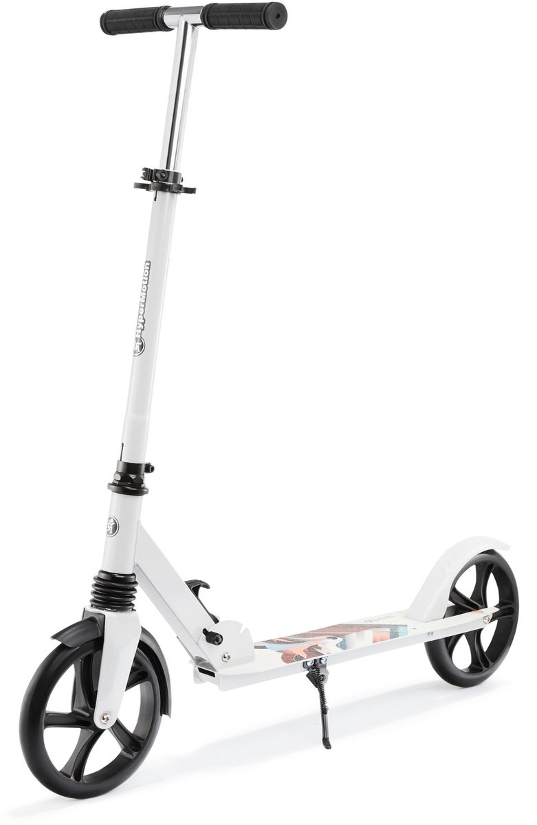Hypermotion Tweewielige step voor jongvolwassenen - met schokdempe, Zimse Vos, 100kg