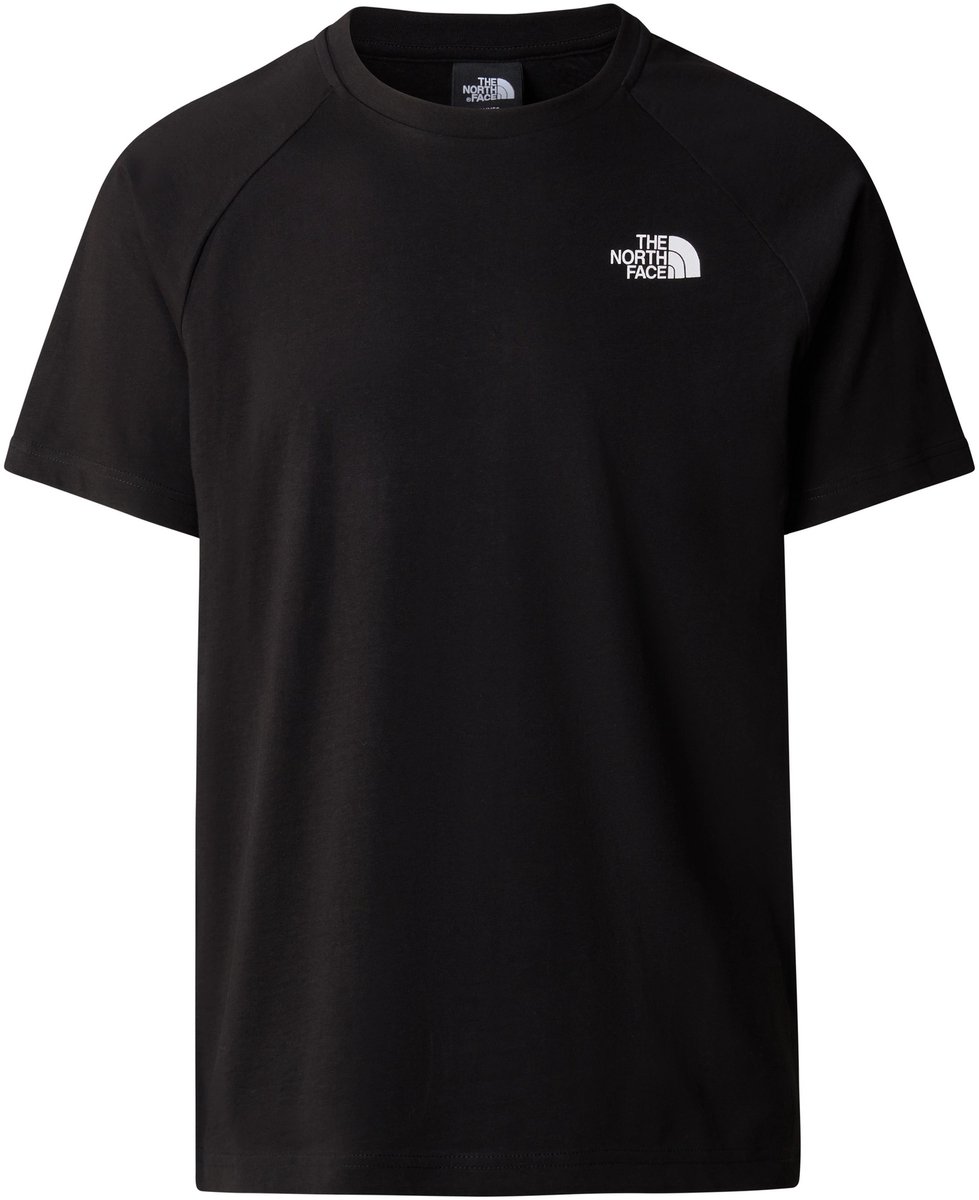 Raglan Tee Short Sleeve T-Shirts Zwart