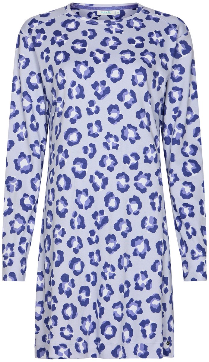 Rebelle Nachthemd - Leopard Lilac - Katoen - Paars