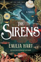 Boekomslag van The Sirens door Emilia Hart, met een zeemeermin en zeeleven.