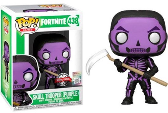 Funko Pop Fortnite Skull Trooper - Speelfiguur - Exclusive Special Edition - 438