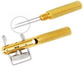 Allecto Plus - Handleiding voor het binden van vislijn knopen - Aluminium visgerei accessoire - Sub-line knopen binden tool