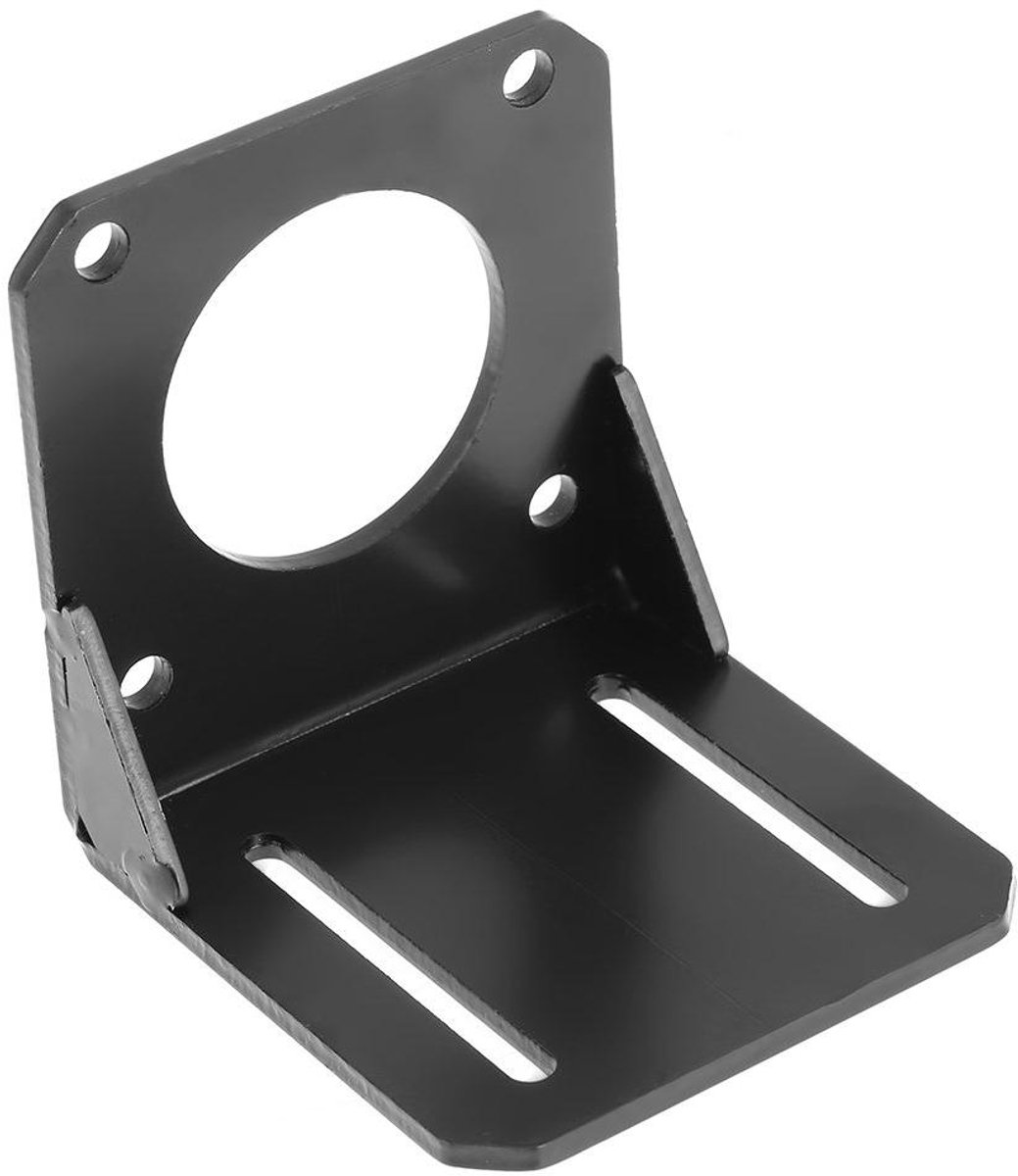 Stappenmotor Montage Beugel - L-vormige RVS Motor Houder voor 57 Stappenmotor en Printer - Stepper Motor Accessoire .