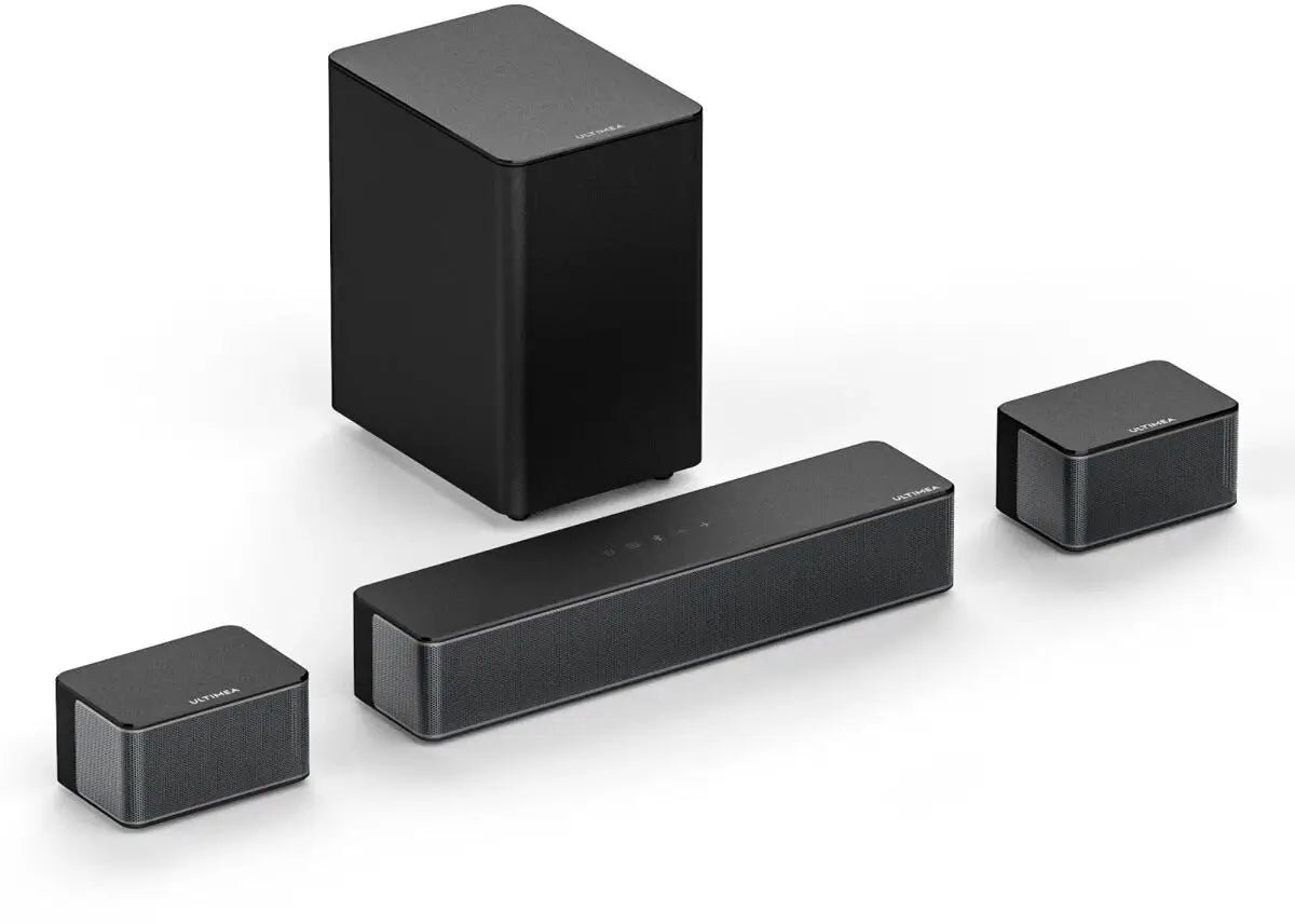 Soundbar 3D Surround Sound Soundbar voor TV - 320W - Zwart - Soundbar - €252,99