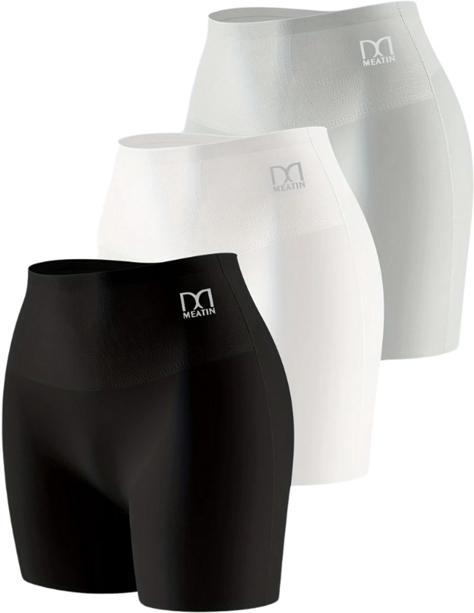 Nivard Biker Short Dames Korte Legging Lange Onderbroek Bikershort Met Pijpjes 3 Pcs 2 Gemengd