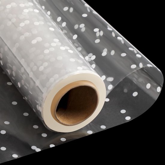 Rouleau Cellophane Transparent 40 Cm X 15 M – Papier Cadeau Emballage Fleurs, Paniers, Bonbons, Noël & Artisanat