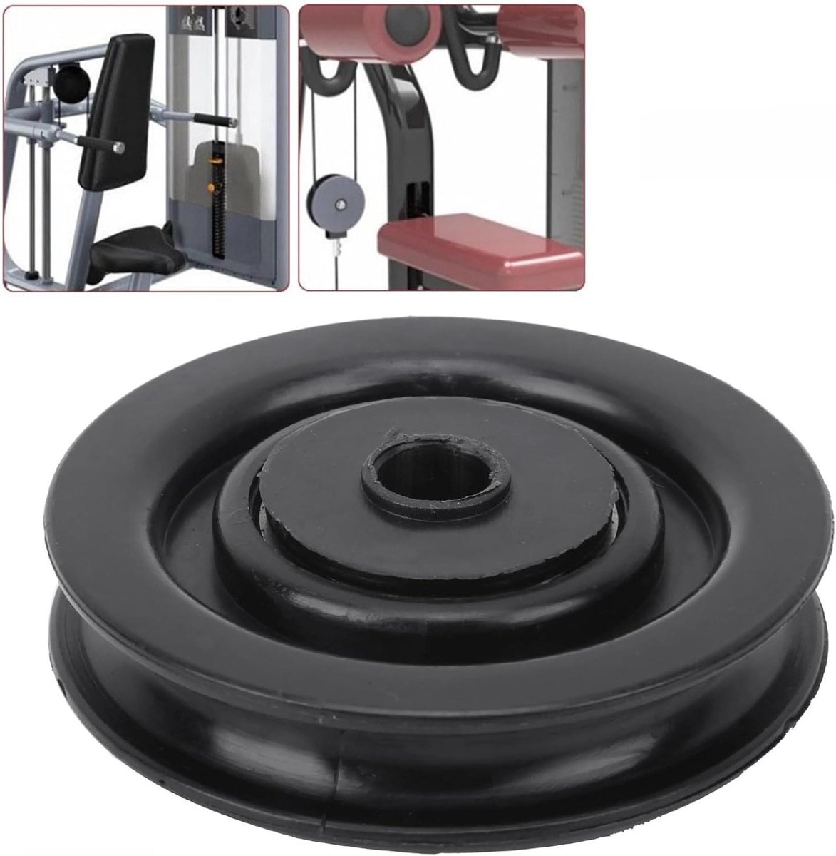 Allecto Plus - Universeel Nylon Katrolwiel Set - Stil & Duurzaam - Fitnesshijsapparatuur Accessoires - Krachttraining Oefening