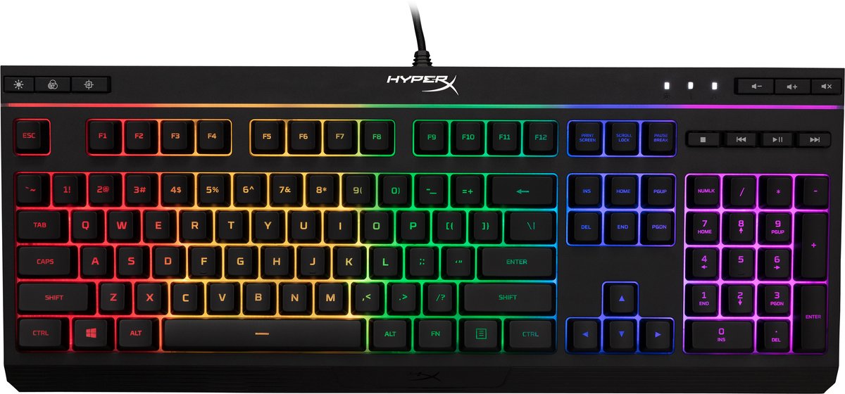 HyperX Alloy Core RGB Membrane Gaming Toetsenbord QWERTY