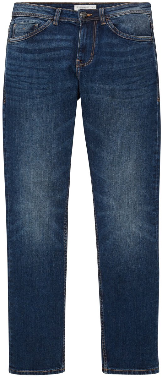 Tom Tailor - TTJOSH REGULAR SLIM jeans - Maat 34/34 - mid stone wash denim