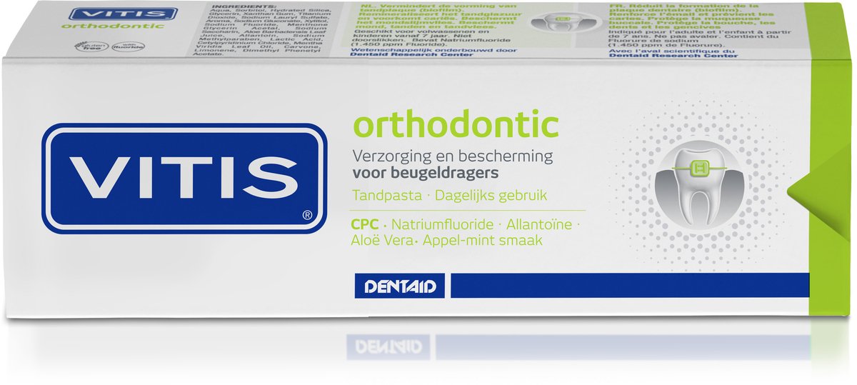 Vitis Orthodontic Tandpasta - 75ml