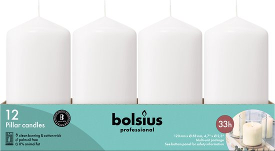 Bolsius kaars Rustiek Cosy Coppers (set van 6