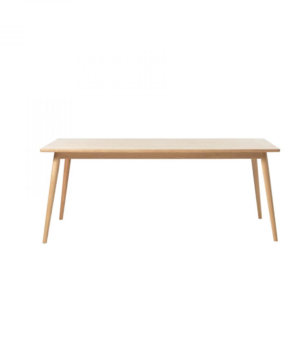 Nordic Home - Ivar eiken eetttafel - 90x190 cm - naturel