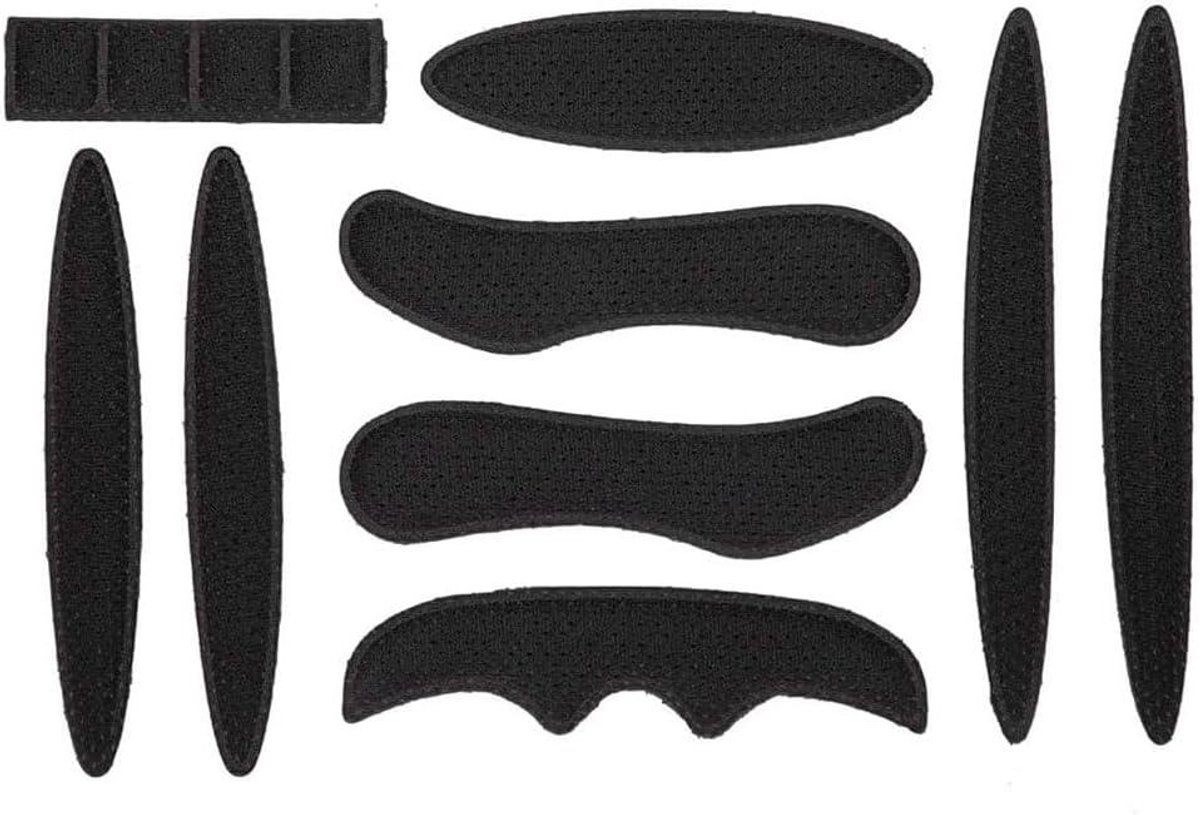Allecto Plus - Fietshelmpolsterset | Universele Vervangingsset | Reserveschuimvulling | Spons Helmbekleding | Fiets Motorfiets | Comfortabele Pasvorm | Bescherming