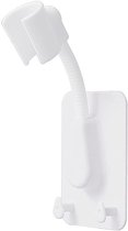 Allecto Plus - Supports douchette - Orientables à 360° - Accessoire de salle de bain - Wit - Fixation murale - Pratique et pratique