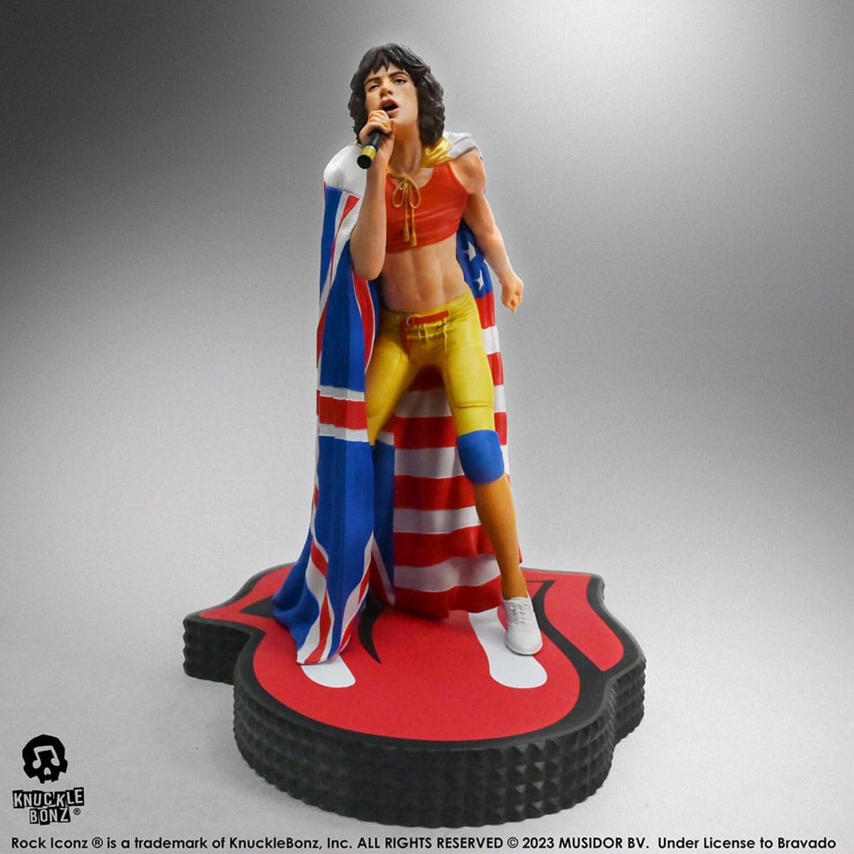 Knucklebonz The Rolling Stones Rock Iconz Statue Mick Jagger (Tattoo You Tour 1981) 22 cm Beeld