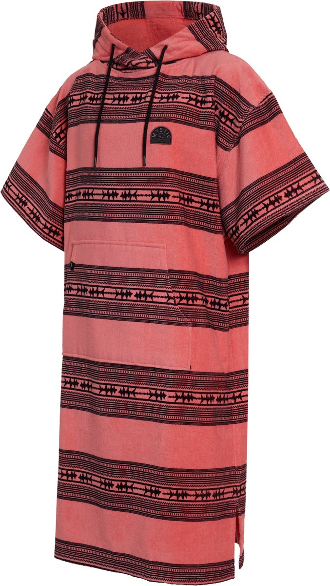 Mystic Poncho Velour - Soft Coral - O/S