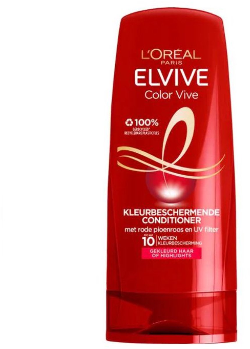 Bol.com L’Oréal Paris Elvive Color Vive - Conditioner - Gekleurd Haar of Highlights - 200ml aanbieding