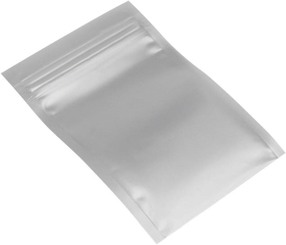 Allecto Plus - Antistatische Zip Lock zakjes 100 stuks - voor PC accessoires en elektronische apparaten - 8 * 12cm