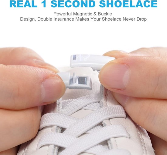 HOMAR Lacet Élastique pour Adultes et Enfants Lacets Chaussures