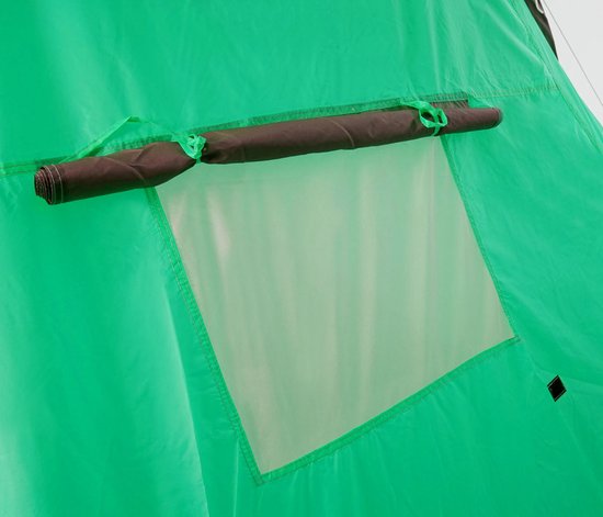 Campingtent Loksa, 6-persoons koepeltent Iglo tent Feesttent, 6 personen ~ groen van Camping — afbeelding 3
