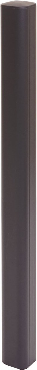 Aluminium paal Sarthe WPC afrastering, pijlerpaal, insteeksysteem ~ 98cm, antraciet