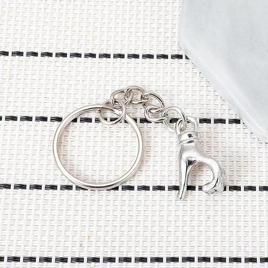 Porte-clés Couple En Brique Cœur - Cadeau Original Saint-Valentin, Anniversaire Ou Pendaison De Crémaillère - Fabriqué En Espagne