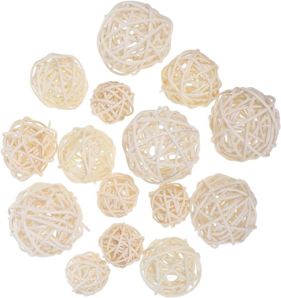 Allecto Plus Rotan Ballen voor Decoratie