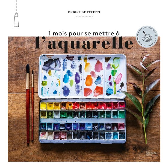 1 mois pour se mettre à l'aquarelle - cover